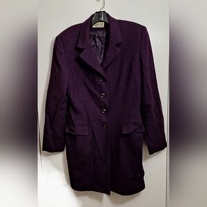 Gianni Vintage Wool Crepe Blazer